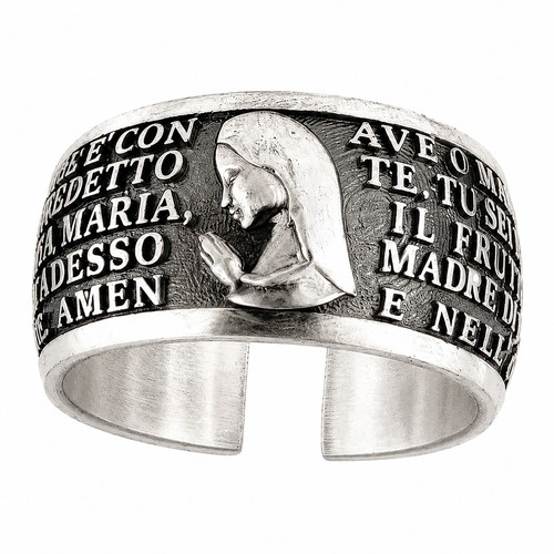 Ave maria ring - ring, silber