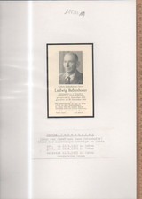 (b8836210)   Dingolfing Sterbebildchen, BUBENHOFER Familie aus Dingolfing,