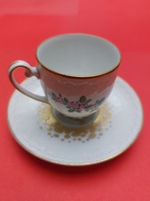 1 Set Mokka Tasse + Untertasse, Motiv Aschenputtel, MPM Saxonia, limitiert 