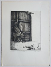 Grafik Print Radierung