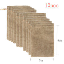 10 Pcs Klein Sackleinen Leinen