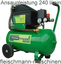 Prebena Kompressor VIGON 240 Ansaugleistung: 240 l/min max. Druck: 8 bar NEU