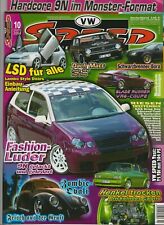 VW Speed Heft 10/04 Käfer 1302 Typ4 Buggy Drag Day Bitburg Jetta 1 gechoppt