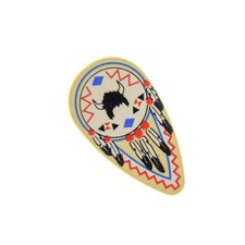 1x Lego Figures Shield Oval