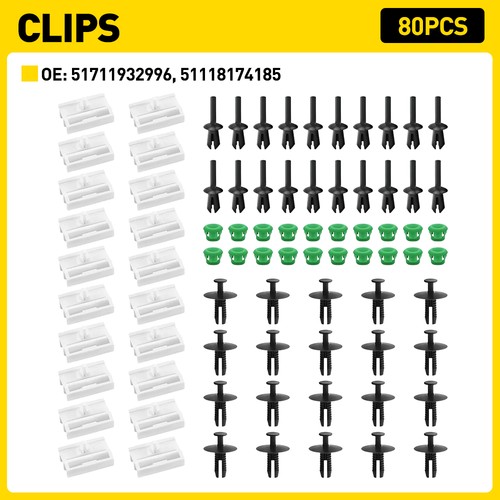 Stück befestigung clips - 80,