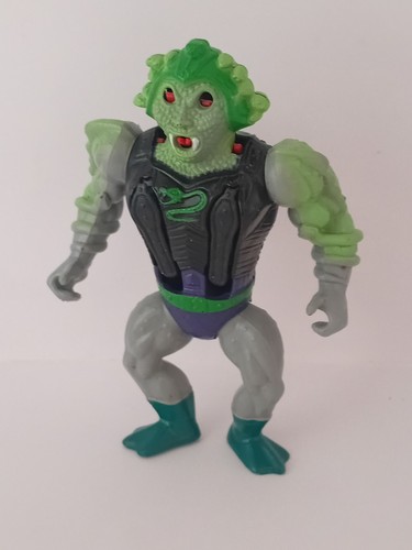 Vintage figur snake face - vintage,