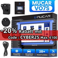 MUCAR VO7 S OBD2 Scanner Auto Diagnosegerät Vollständige SYSTEM CANFD ECU CODING