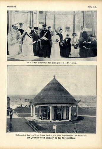 Norderney depeschensaal - depeschensaal, v
