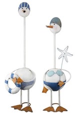 2er Set Dekofiguren Möwen