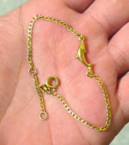Armband aus 333 echtes gold - aus,