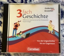 CD- 3 Fach Geschichte Differenzierungsmaterial auf 3 Niveaustufen Kopiervorlagen