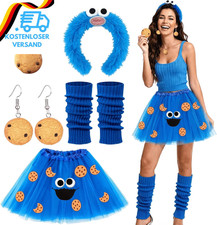 Krümelmonster Kostüm Damen