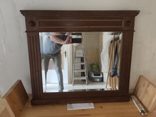 Antike Spiegel, Holz Ca. 86 cm  x 76 cm