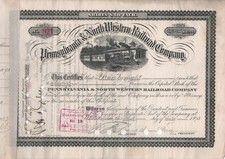 Superdeko :  Pennsylvania & North Western Railroad Company 1893