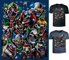 T-Shirt Clown Joker Horror