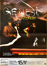GENESIS  1978  FRANKFURT - orig. Concert Poster - Konzert Plakat -  A1 xx Art.2