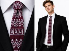 Fair Isle Herren Krawatte