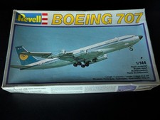 Revell Boeing 707 Lufthansa 1/144, ungebaut aus 1982