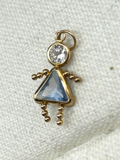 Gold aquamarin mädchen - 14,