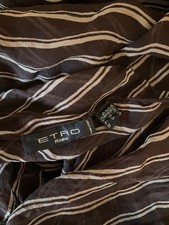 Etro Milano Schal gestreift