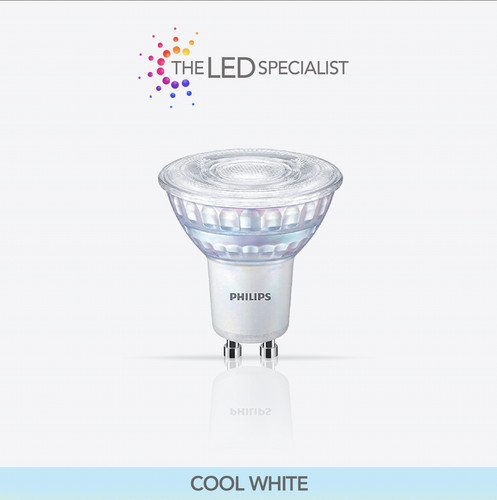 Philips 80w led gu10 - 6,2w,