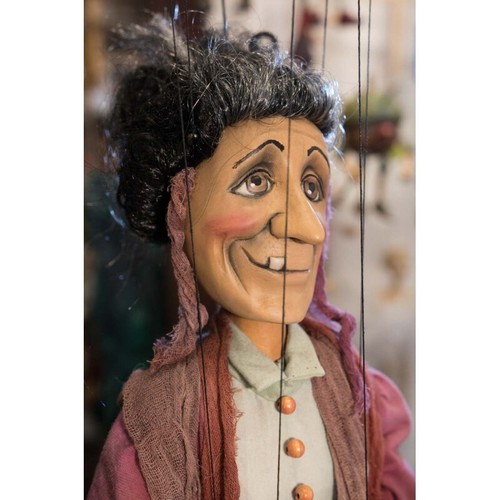 Marionette hexe - marionette,