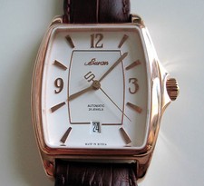 Hau Buran Automatic Stopp Second NOS Automatik Uhr 2824-0219188 Box & Papiere