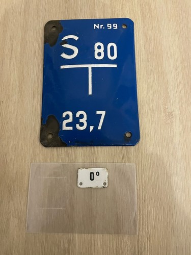 Alte emailschilder - alte,