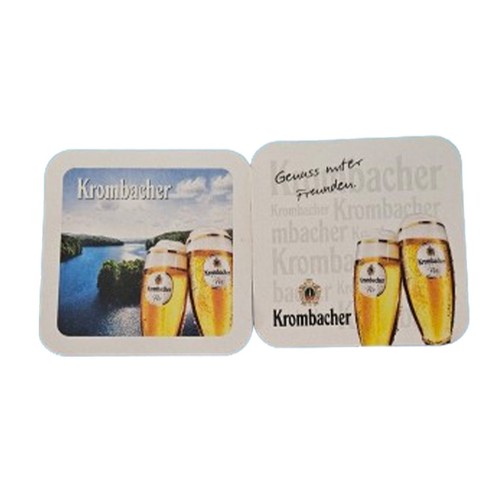 Krombacher bierdeckel bier - 20,