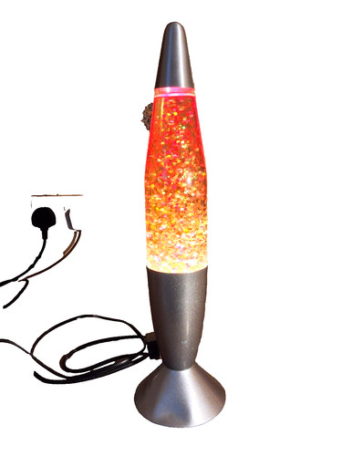 Glitzer lavalampe deko - glitzer,