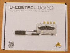 Behringer U-Control UCA202 USB Audio Interface, neu, OVP