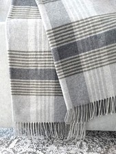 Luxuriöse wolldecke merino - wolldecke, merino+