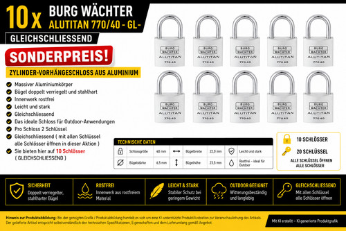 Burg wächter - 10, x