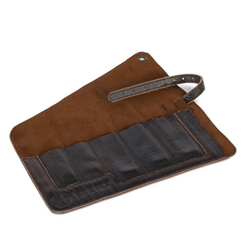 Bestecktasche aus leder - bestecktasche,