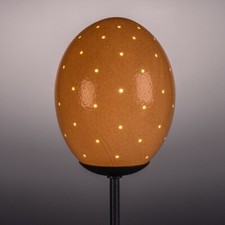 Lampenschirm Straußenei