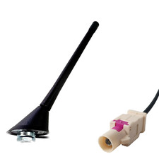 Dachantenne Antenne Antennenfuss FAKRA Sockel Stabantenne für VW Polo TYP 6R