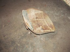 Verkaufe Oldtimer Blech Sitz für Traktor Baumaschine Kran LKW rostig m Federung