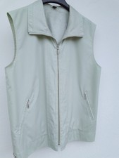 Leichte Damen ärmellose Weste mit Reißverschluss und Taschen Gr. 42/44