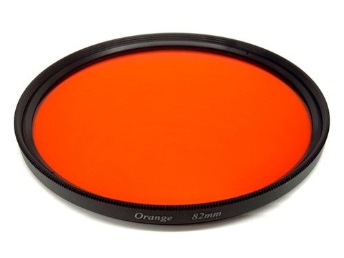 Farbfilter orange filter 82mm - farbfilter,