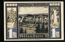 Notgeld Attendorn, 1 Mark