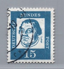 Bund Michel Nummer 351 xR Rollenmarke gestempelt