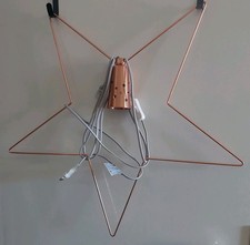 IKEA stralamessingfarbender Stern zum aufhängen , ohne Glühbirne 