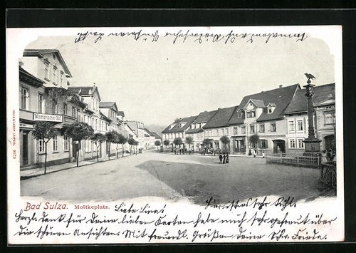Bad sulza ansichtskarte - bad, sulza,