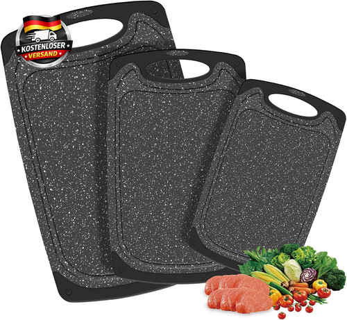 Schneidebrettset kunststoff - schneidebrettset,