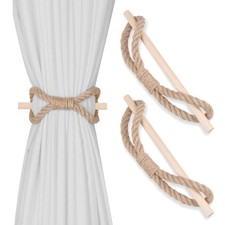 Vorhang Raffhalter Holz