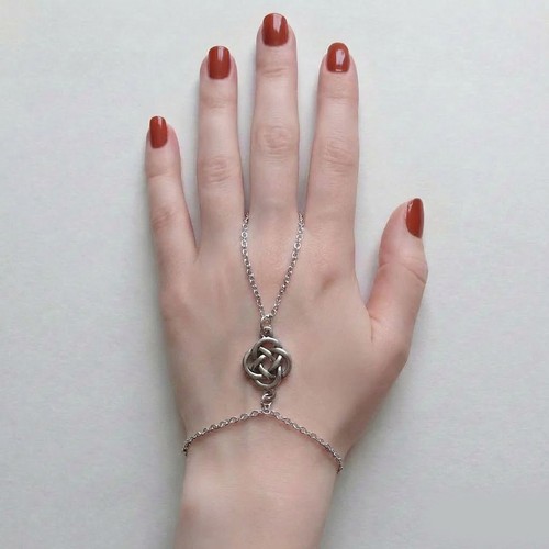 Silber keltischer knoten hand - silber,