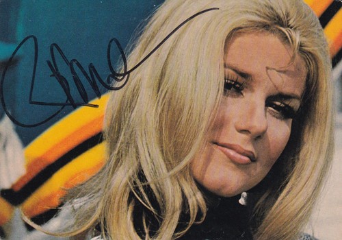 Autogramm peggy march - autogramm,