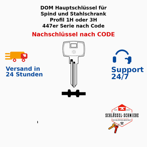 Dom hauptschlüssel für - dom,