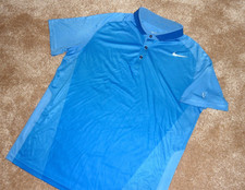 NIKE Roger Federer RF 2013 US Open Tennis Polo Shirt US: XL
