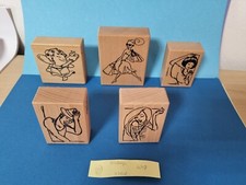 Konvolut: 5  Stempel Heindesign Kunststempel